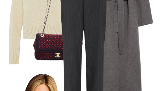 3 Hollywood-Worthy Ways to Style Our Grey Pinstripe Pants